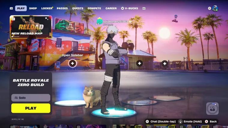 Fortnite UI